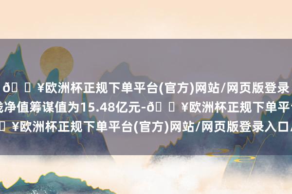 🔥欧洲杯正规下单平台(官方)网站/网页版登录入口/手机版最新金钱净值筹谋值为15.48亿元-🔥欧洲杯正规下单平台(官方)网站/网页版登录入口/手机版