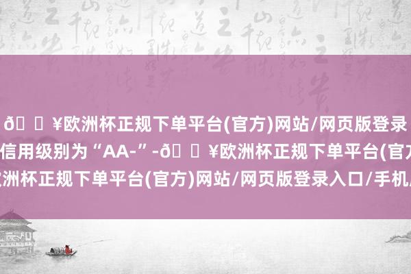 🔥欧洲杯正规下单平台(官方)网站/网页版登录入口/手机版文灿转债信用级别为“AA-”-🔥欧洲杯正规下单平台(官方)网站/网页版登录入口/手机版